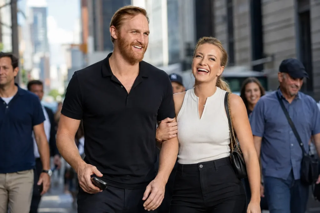 Meredith Hagner and Wyatt Russell's Engagement and Wedding
