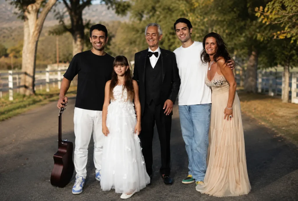 Andrea Bocelli's Wife and Family Life