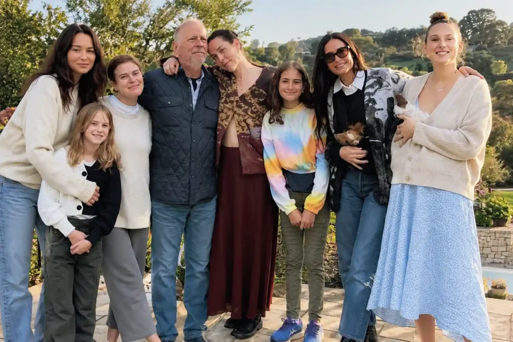 Bruce Willis Wife and Family Support